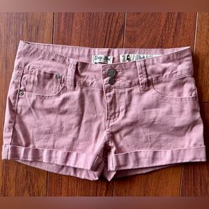 Indigo Rein shorts size 5; color pale pink